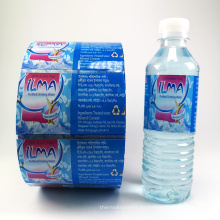Taizhou Calor la etiqueta de rollo de envoltura de retiro para una botella de agua de 350 ml